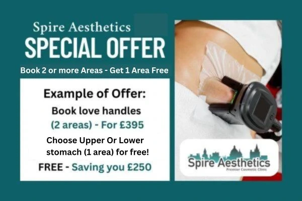 Fat Freezing Promotion Hythe from Spire Aesthetics - Book Today!