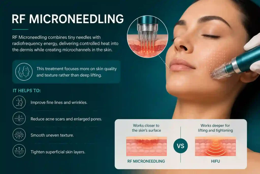What Does RF Microneedling Do That HIFU Alone Cannot Hythe